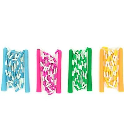 2Pcs 17x2.5cm blue Children's sports fitness skipping school exam professional skipping rope long rope AZ18868