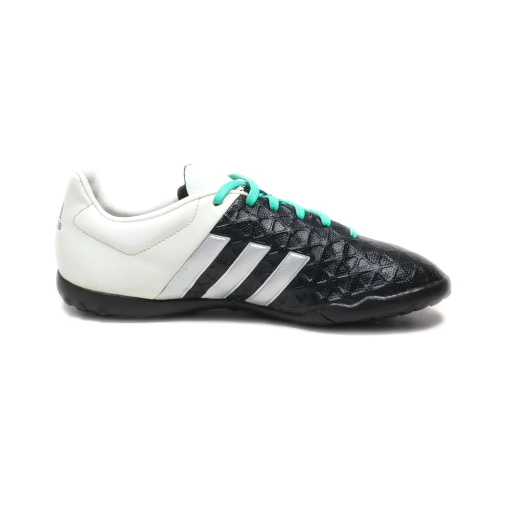 Adidas Ace 15.4 Tf Sport Shoes Leather Black Colour For Women