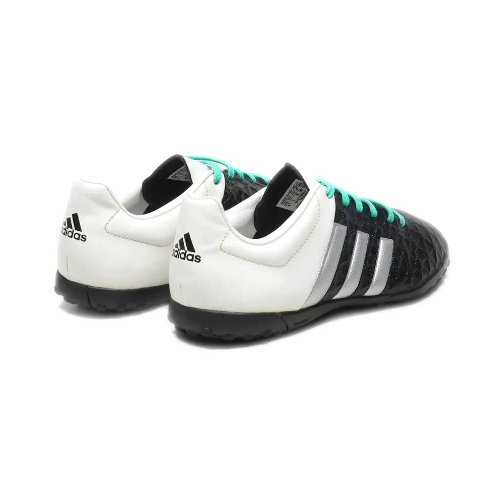 Adidas Ace 15.4 Tf Sport Shoes Leather Black Colour For Women