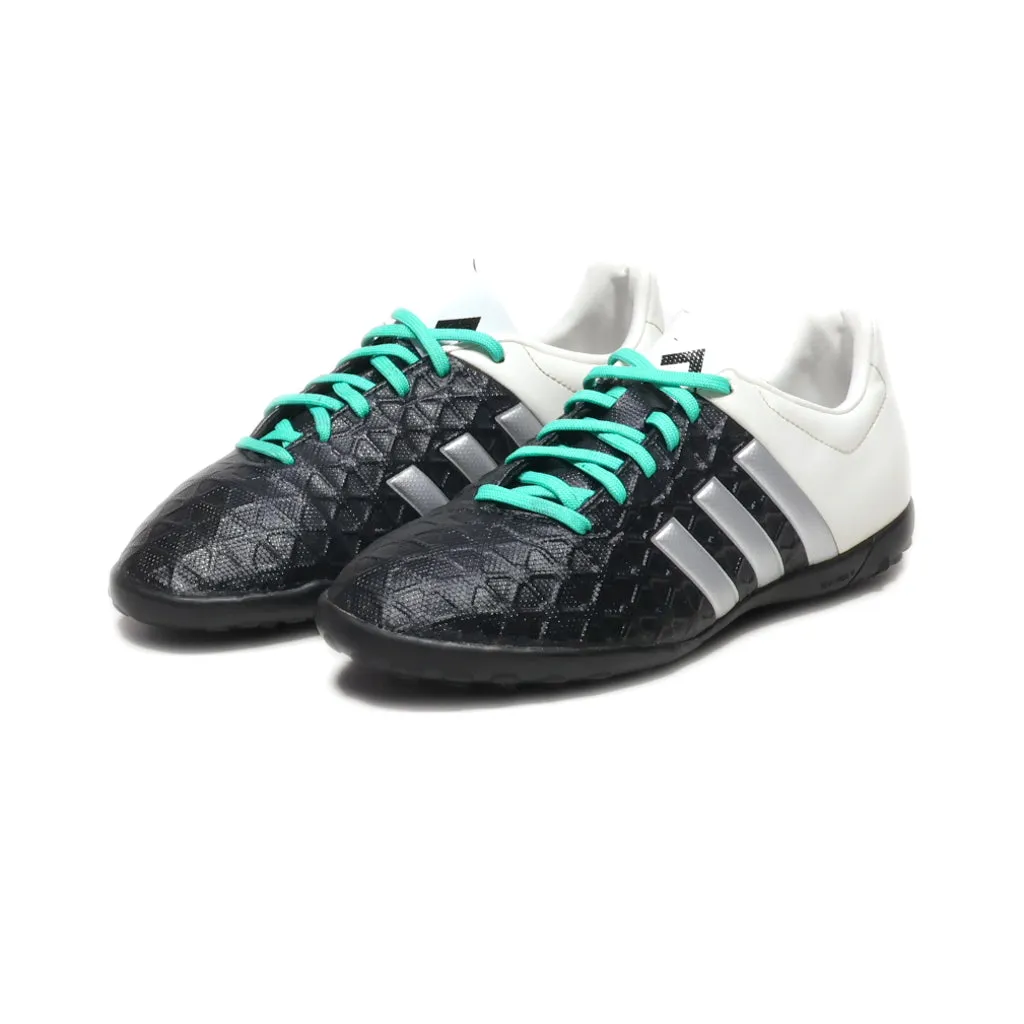 Adidas Ace 15.4 Tf Sport Shoes Leather Black Colour For Women