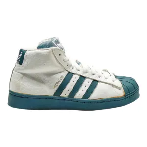 ADIDAS High Top Trainers White Synthetic Mens UK 6