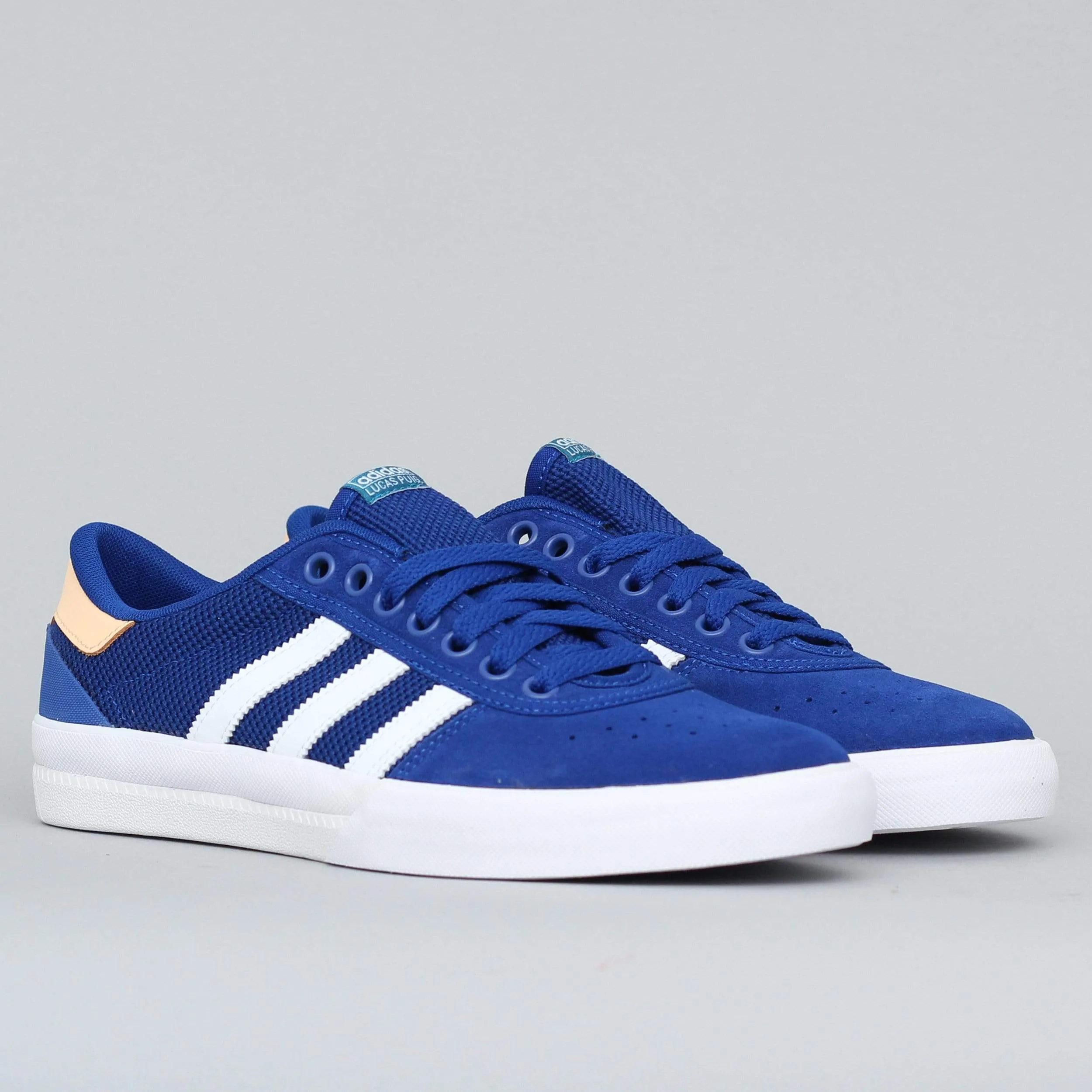 adidas Lucas Premiere Shoes Collegiate Royal / Footwear White / Glow Orange