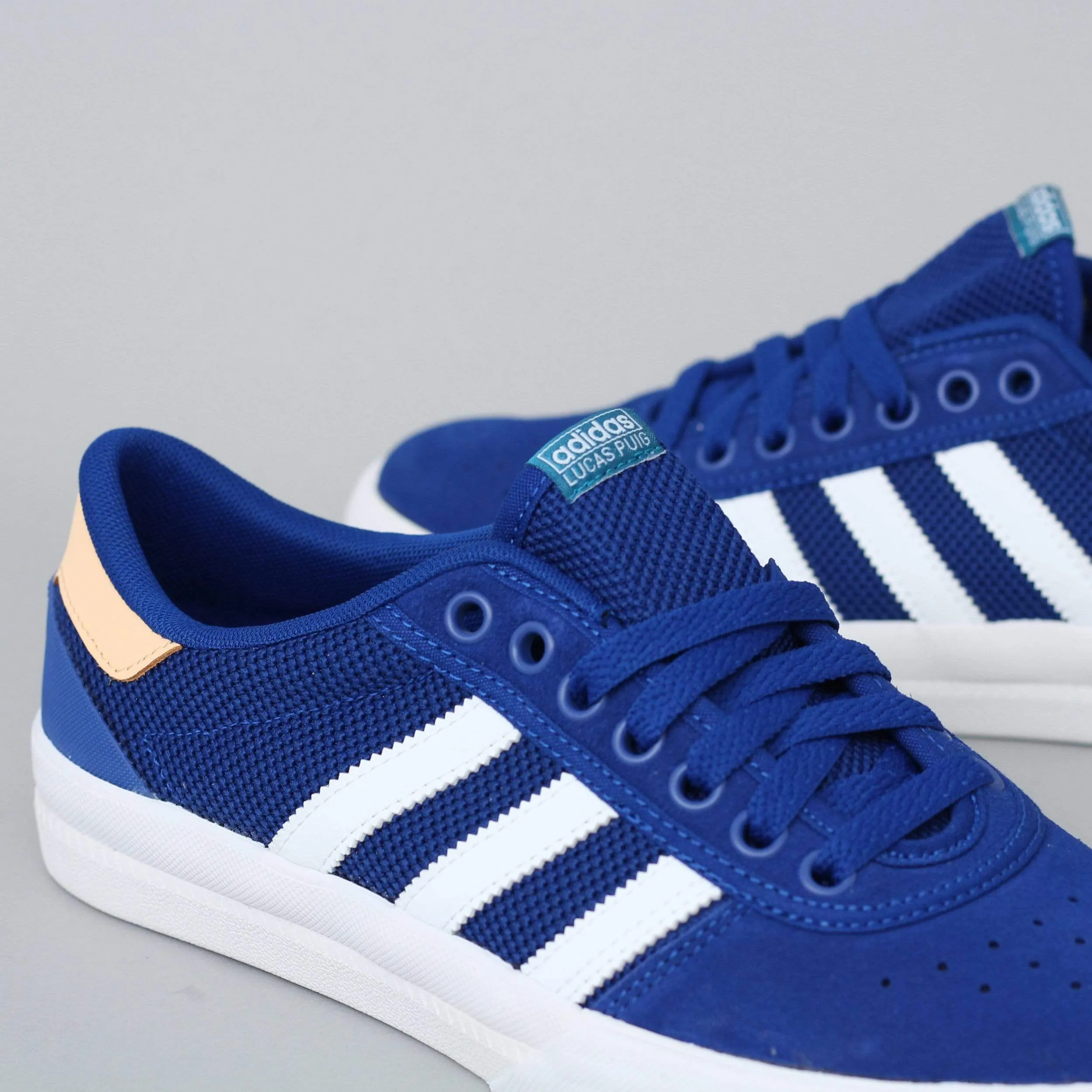 adidas Lucas Premiere Shoes Collegiate Royal / Footwear White / Glow Orange