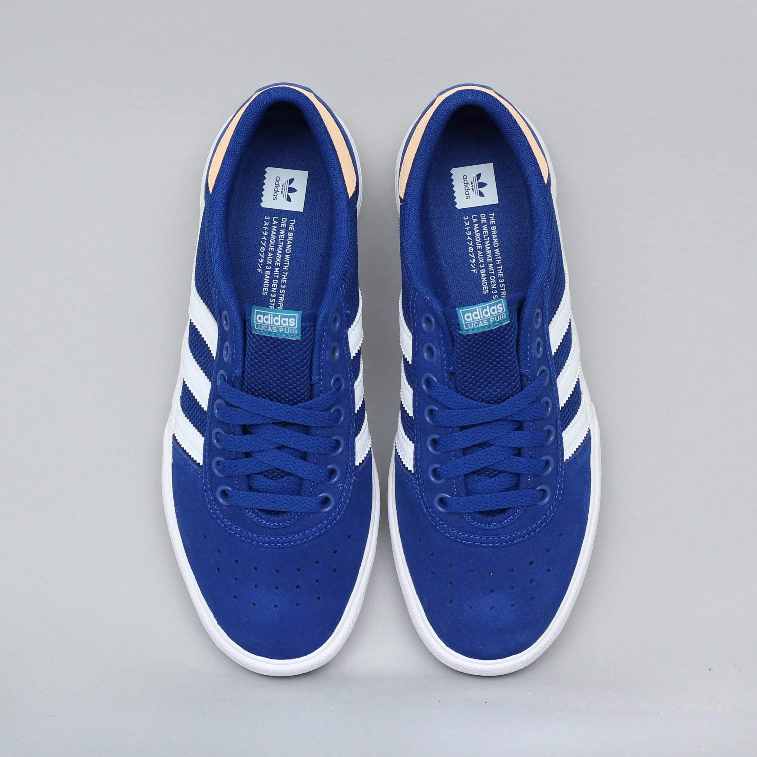 adidas Lucas Premiere Shoes Collegiate Royal / Footwear White / Glow Orange