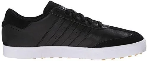 adidas Men's Adicross V Golf Shoe, Black/White, 9.5 M US