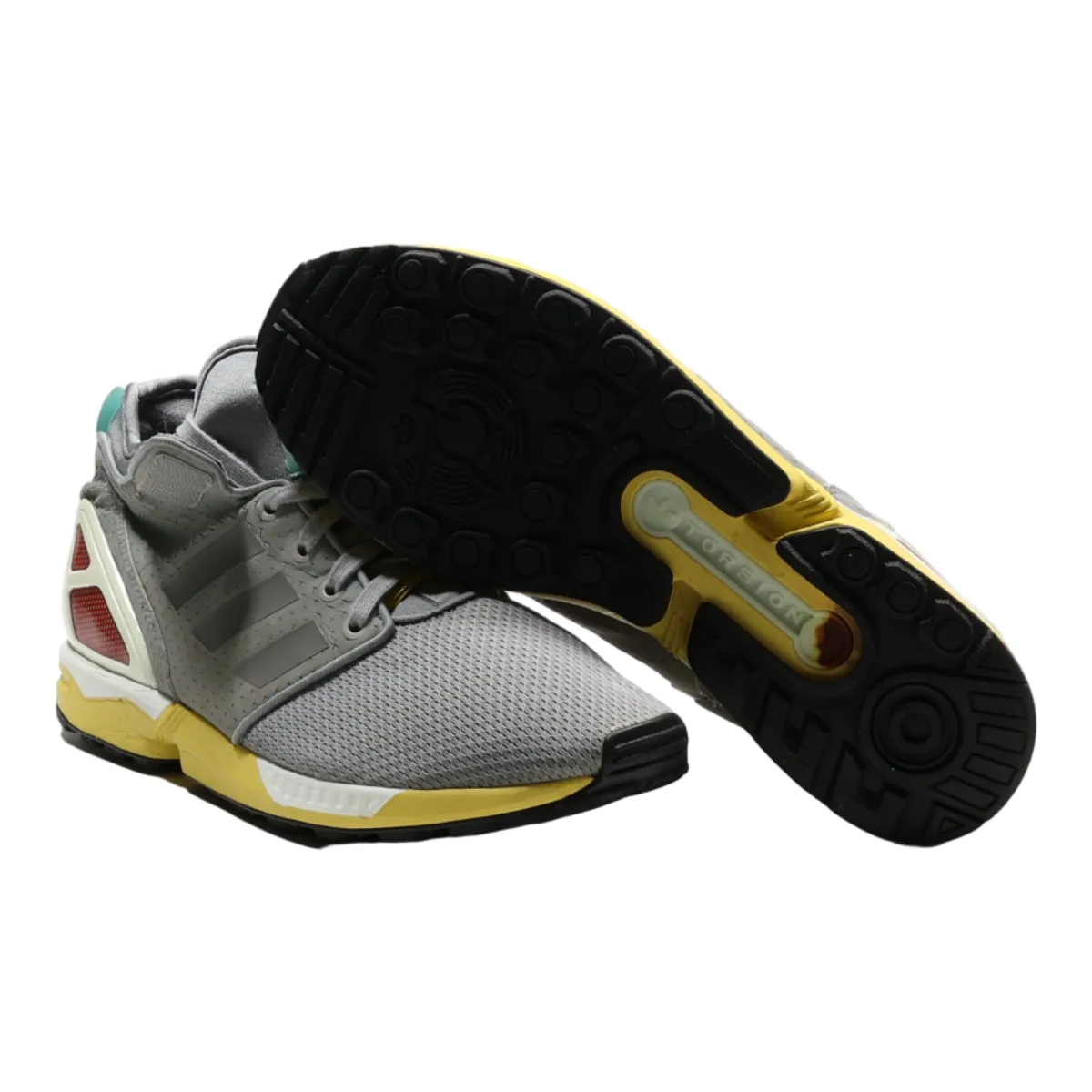 ADIDAS Sneaker Trainers Grey Synthetic Mens UK 8.5