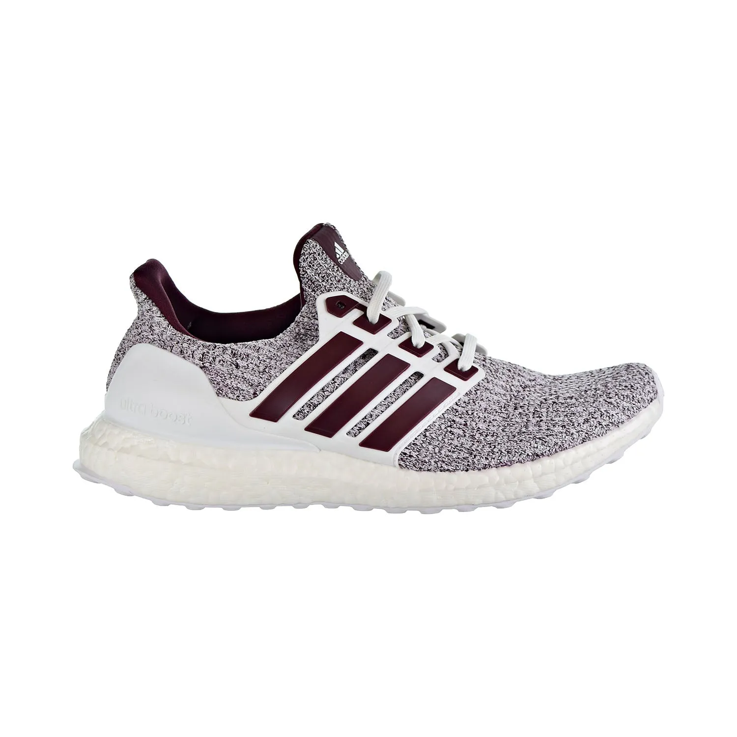 Adidas Ultraboost Men's Shoes Cloud White/Maroon