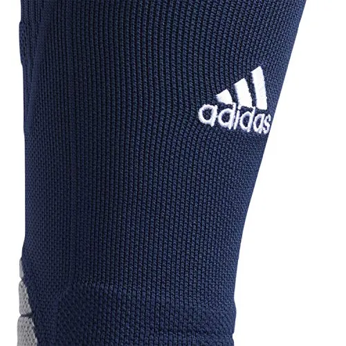 adidas Unisex-US Alphaskin Maximum Cushioned Crew Socks (1-Pair), Collegiate Navy/White/Light Onix, 12-16