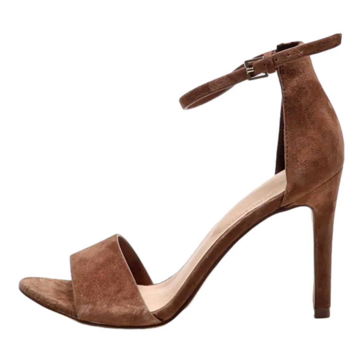 ALDO Strappy Heels Brown Suede Womens UK 4