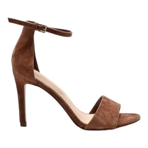ALDO Strappy Heels Brown Suede Womens UK 4