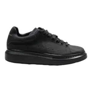 ALEXANDER MCQUEEN Sneaker Trainers Black Leather Mens UK 6