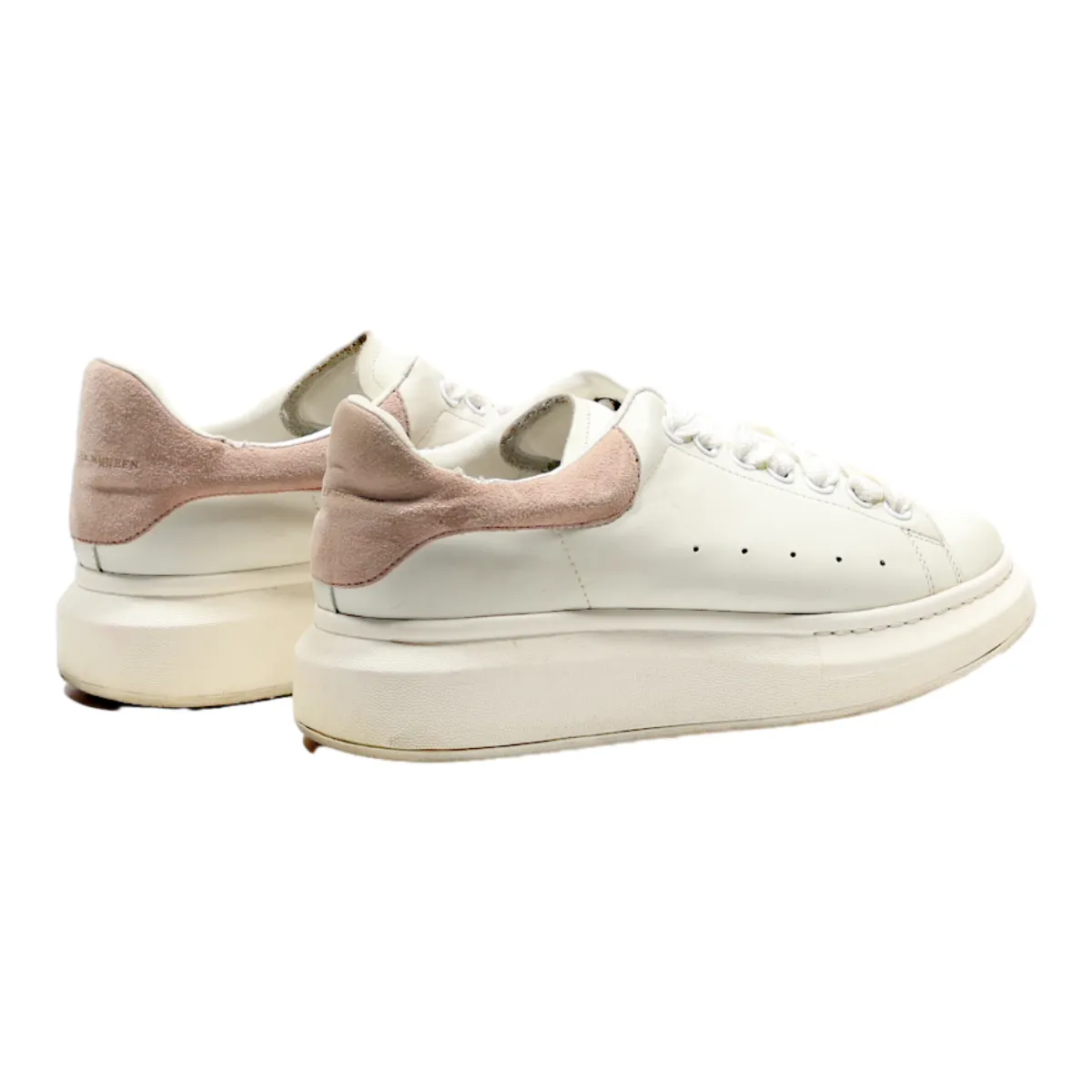 ALEXANDER MCQUEEN Sneaker Trainers White Leather Womens UK 7.5