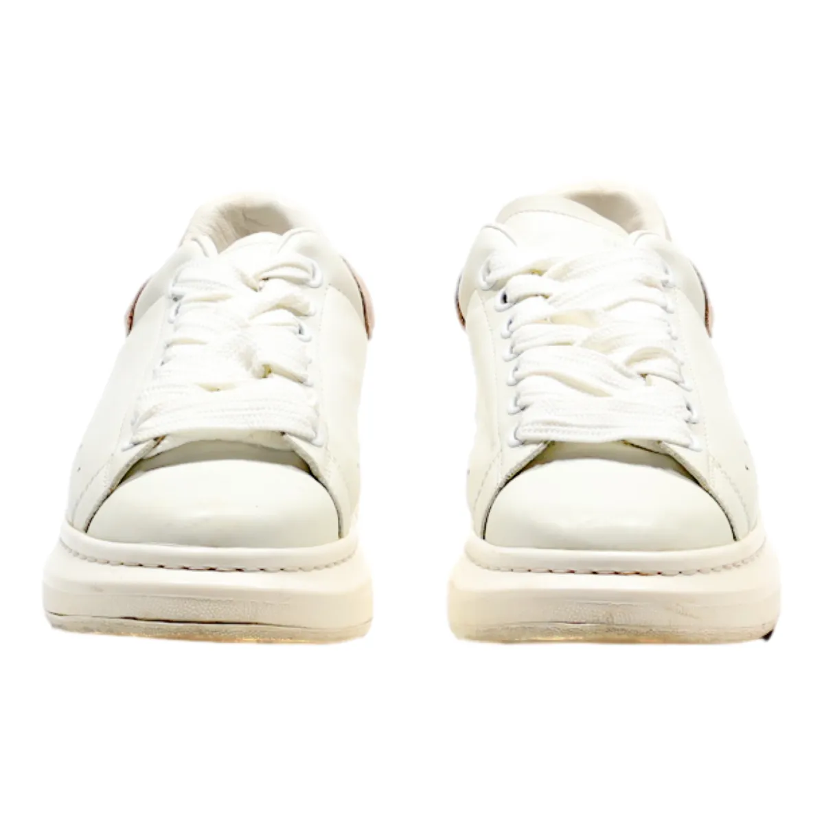 ALEXANDER MCQUEEN Sneaker Trainers White Leather Womens UK 7.5