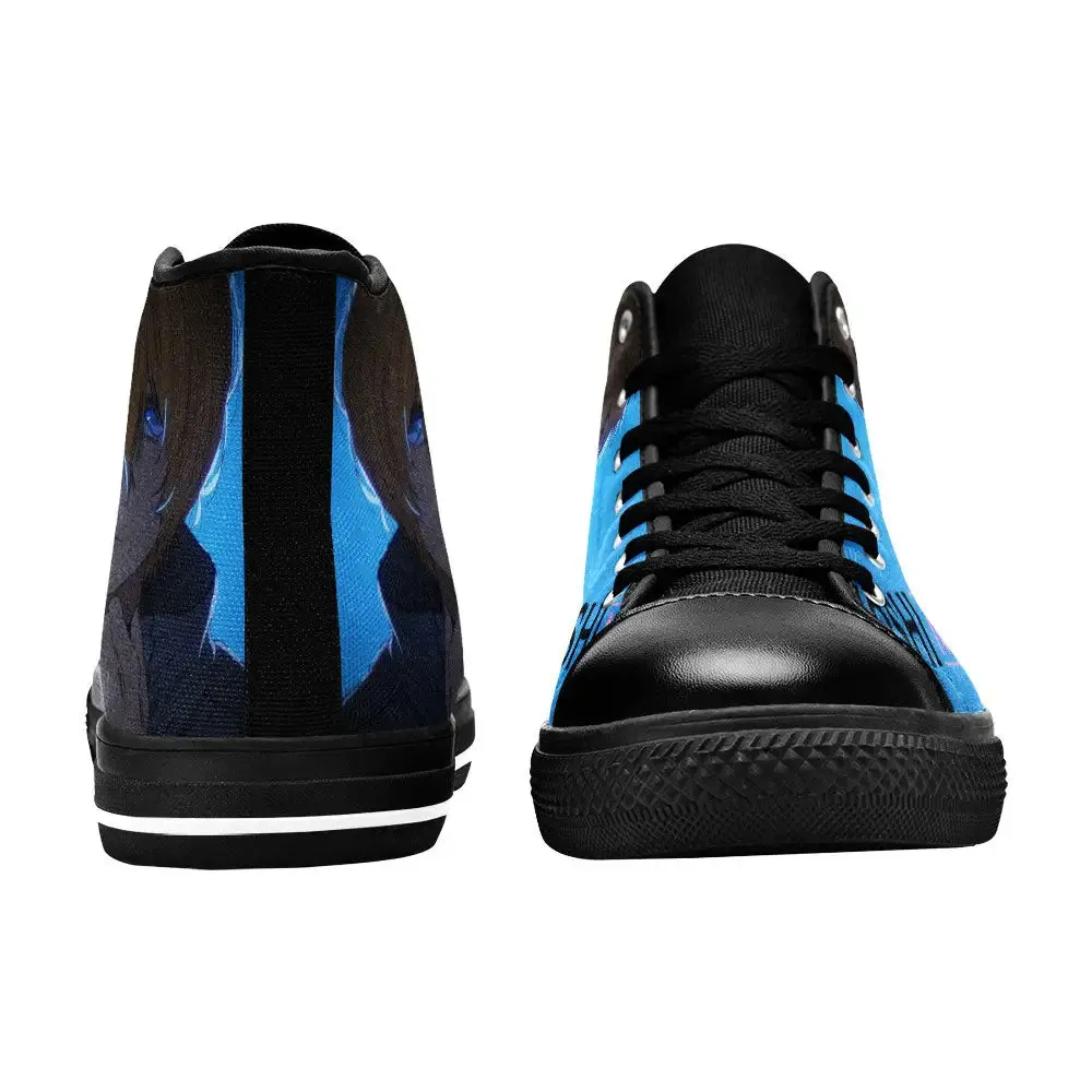 Aqua Hoshino Oshi no Ko Shoes High Tops Sneakers for Kids and Adults