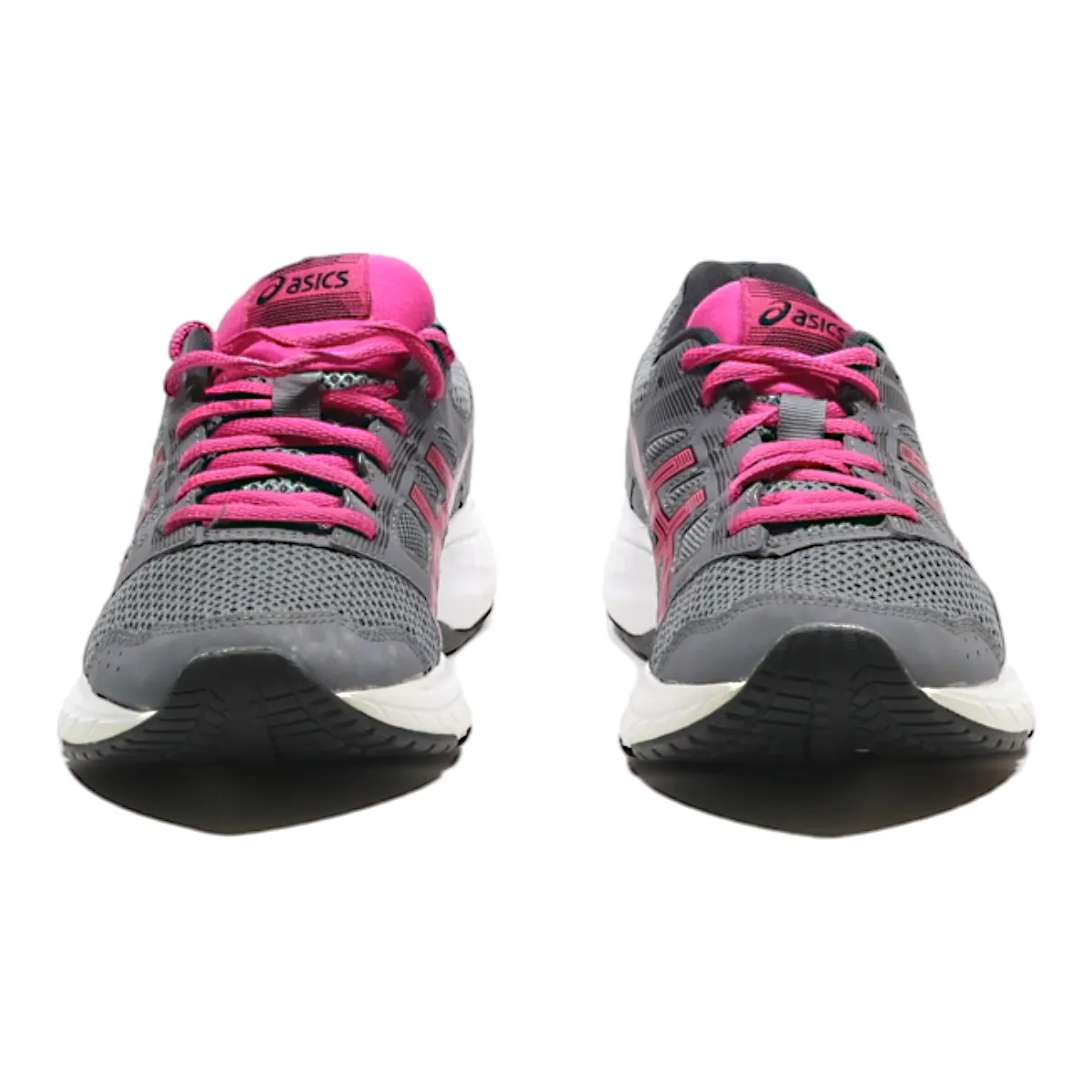 ASICS GEL-CONTEND 5 Sneaker Trainers Grey Synthetic Womens UK 4
