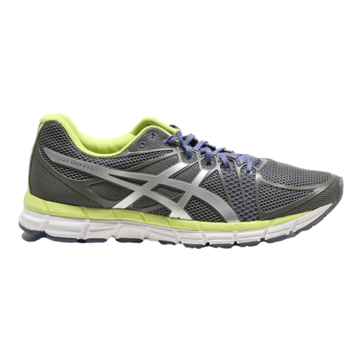 ASICS Gel-hyper33 2 Sneaker Trainers Grey Synthetic Mens UK 8.5