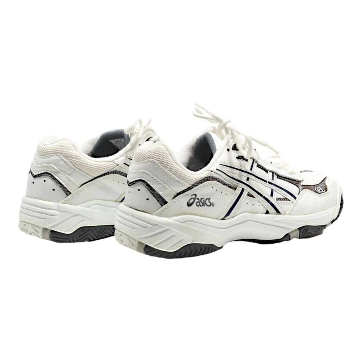 ASICS Gel Sneaker Trainers White Leather Mens UK 8.5