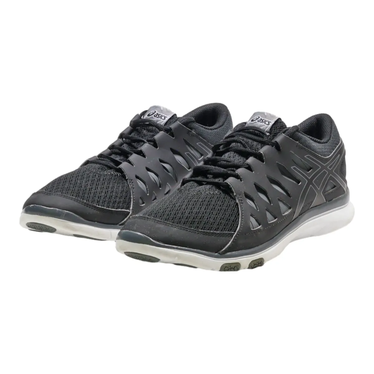 ASICS Sneaker Trainers Black Synthetic Womens UK 7