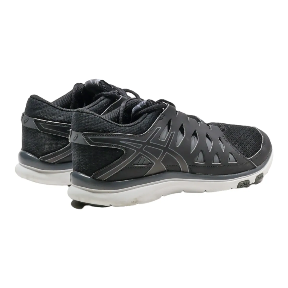 ASICS Sneaker Trainers Black Synthetic Womens UK 7