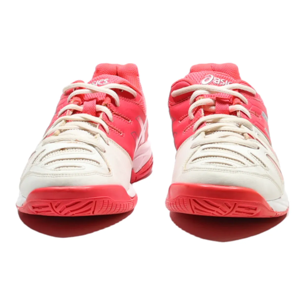 ASICS Sneaker Trainers Pink Synthetic Womens UK 2.5