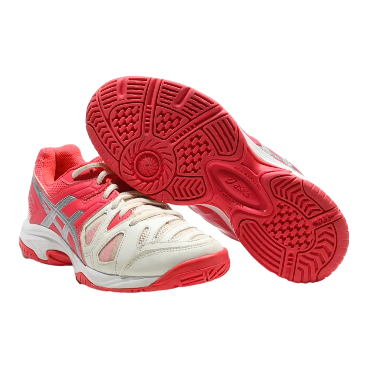 ASICS Sneaker Trainers Pink Synthetic Womens UK 2.5