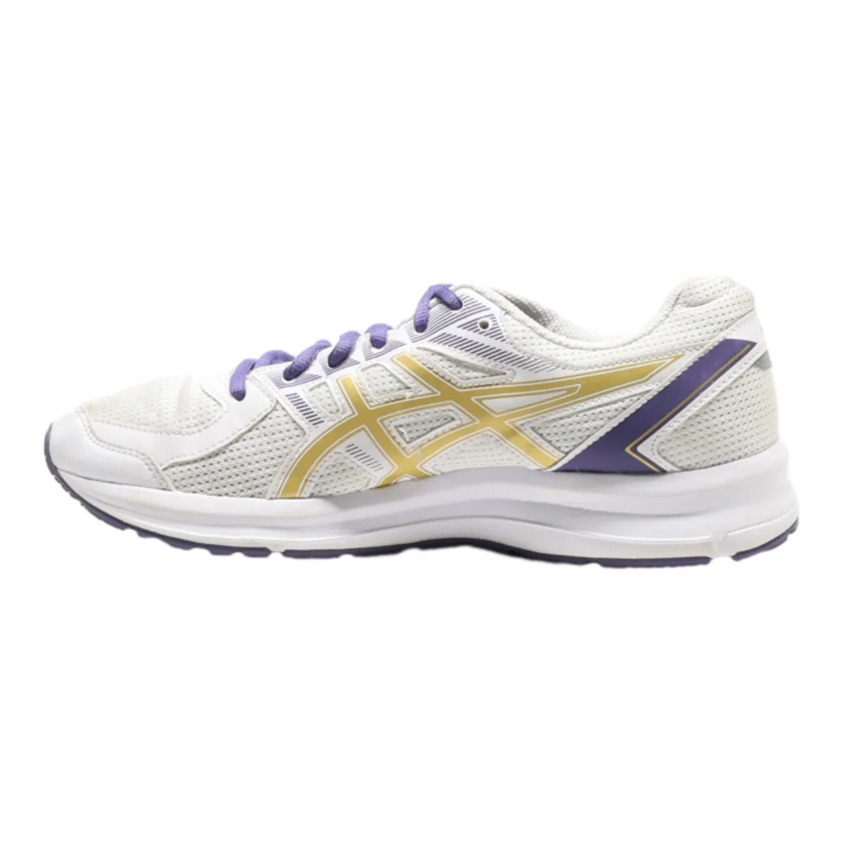 ASICS Sneaker Trainers White Synthetic Mens UK 9