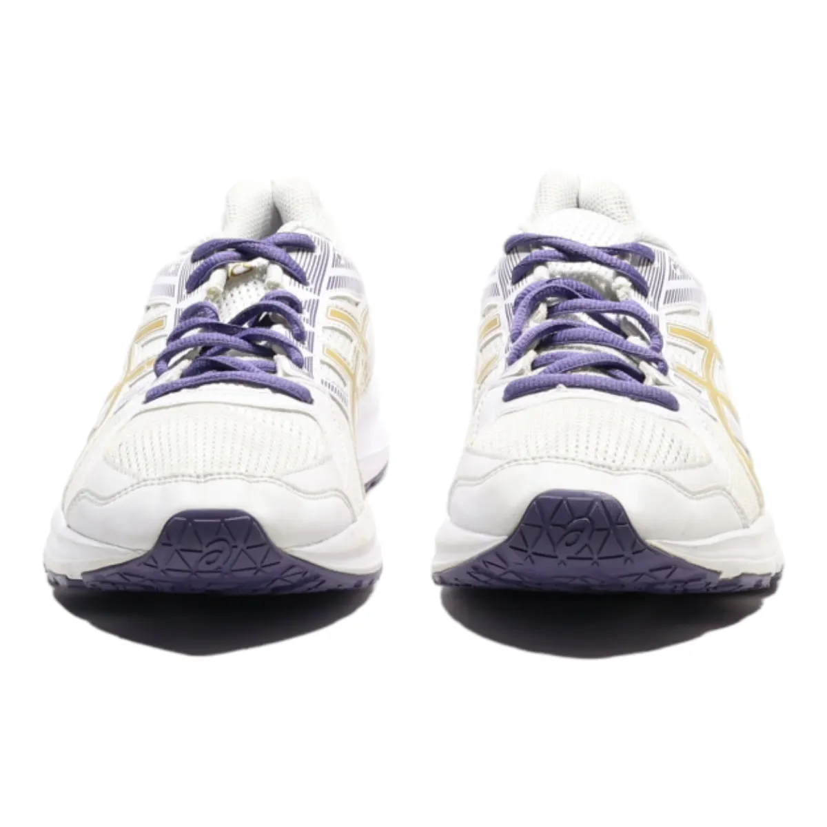 ASICS Sneaker Trainers White Synthetic Mens UK 9