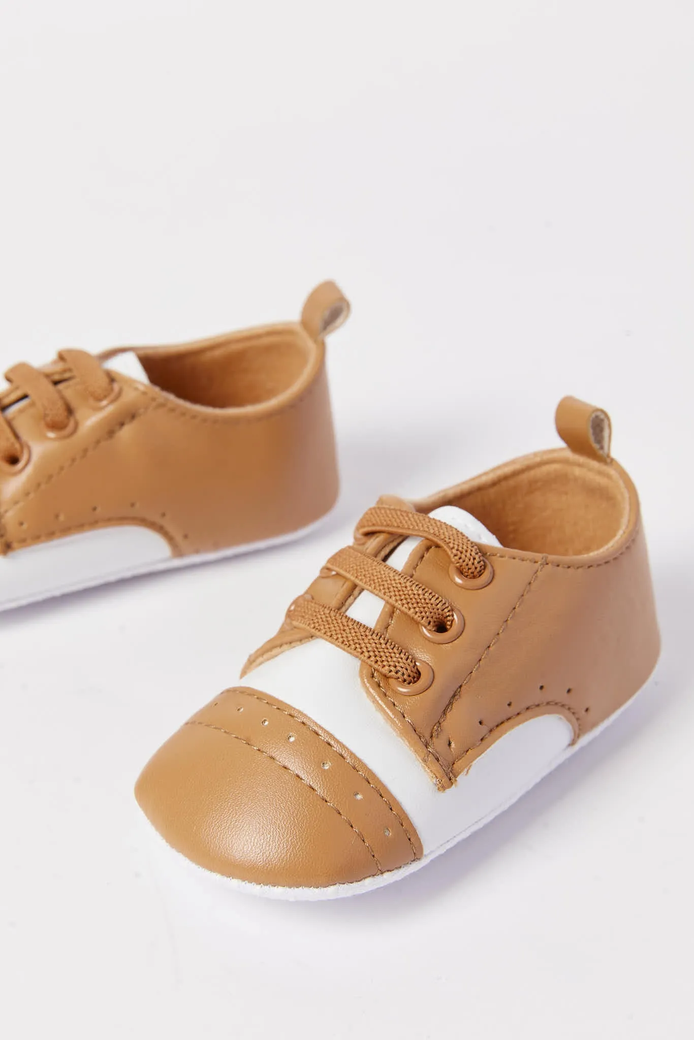 Baby Beige Pram Shoe
