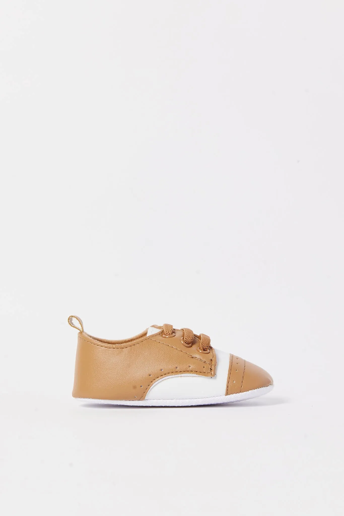 Baby Beige Pram Shoe
