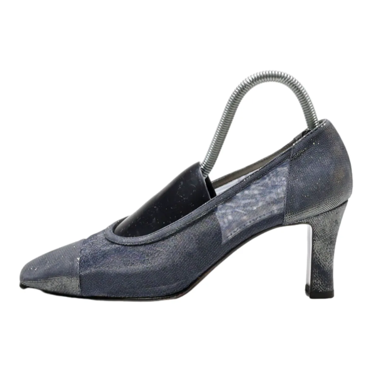 BALDAN Pump Heels Blue Synthetic Womens UK 6