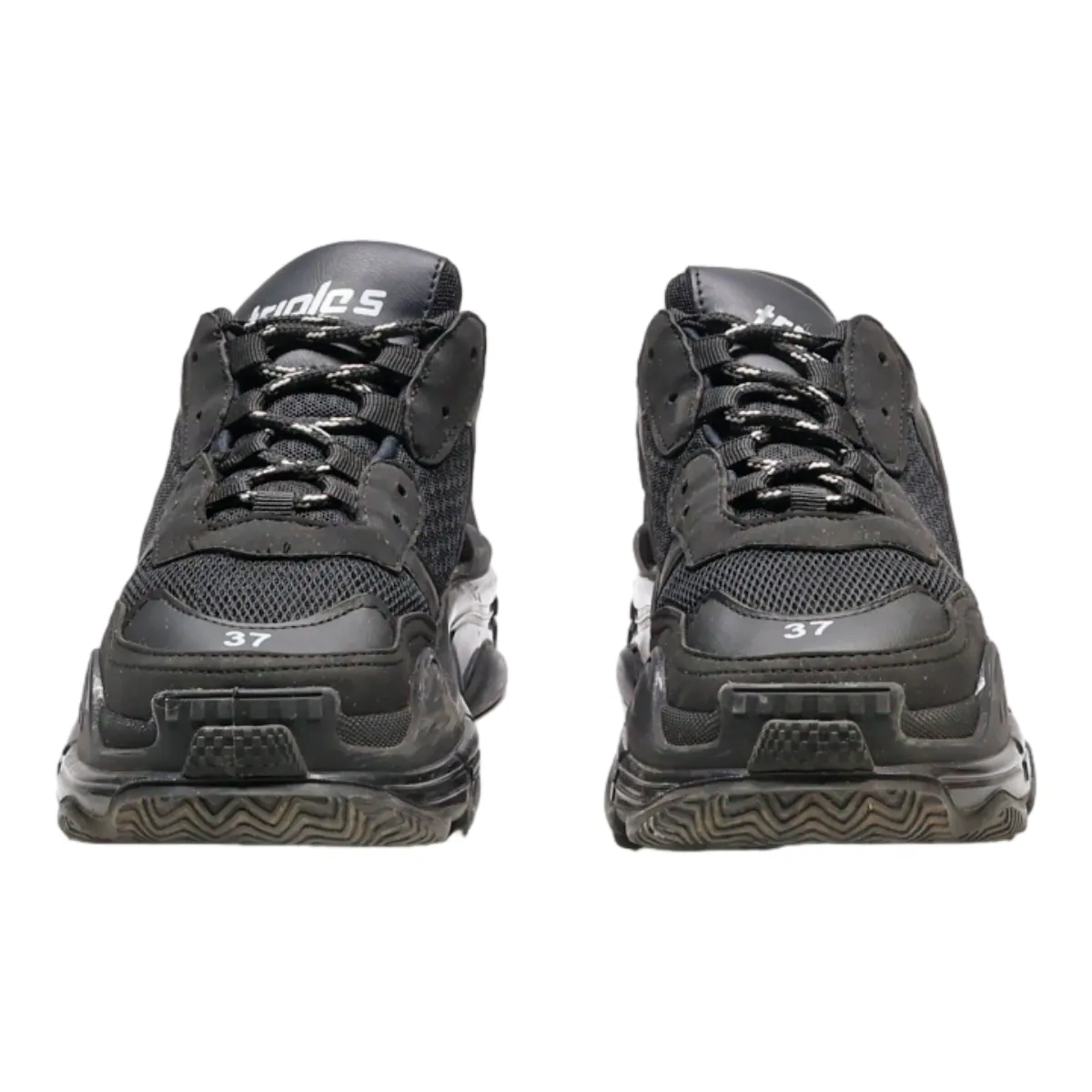 BALENCIAGA Sneaker Trainers Black Synthetic Womens UK 5