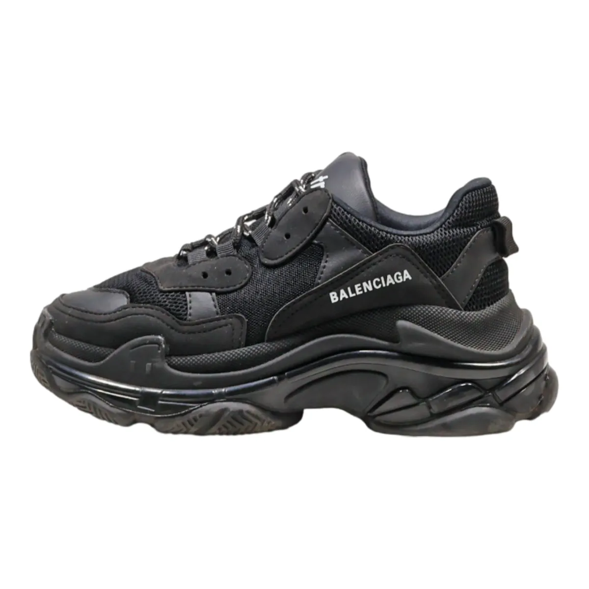 BALENCIAGA Sneaker Trainers Black Synthetic Womens UK 5