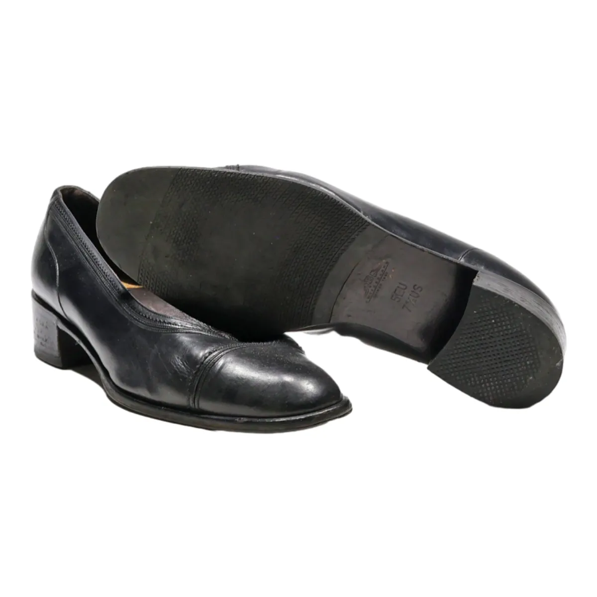 BALLY Ballet Shoes Black Synthetic Womens UK 5.5