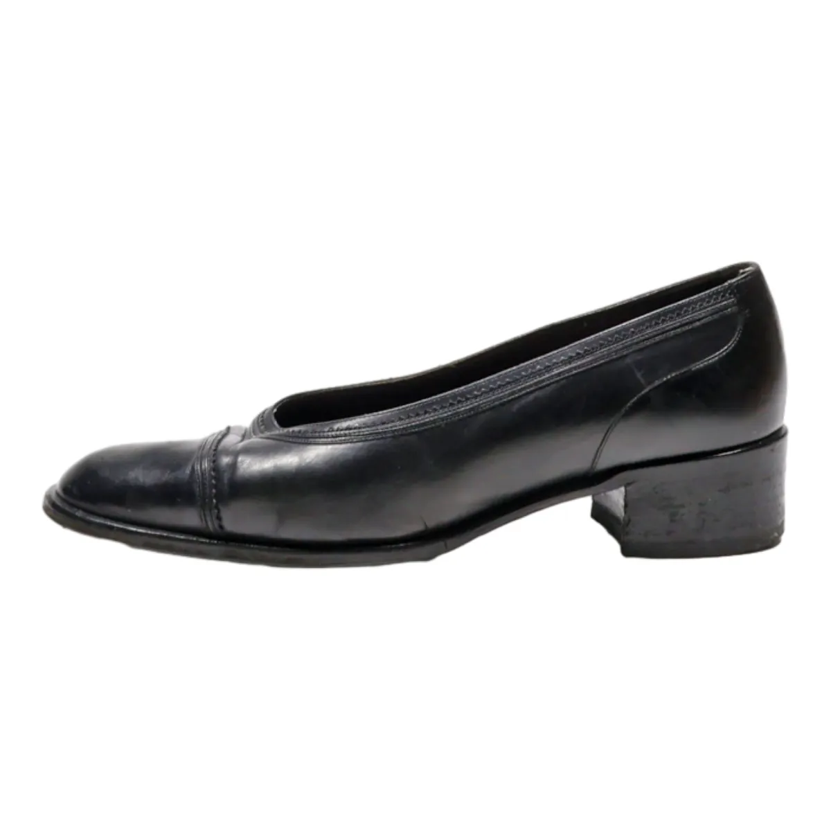 BALLY Ballet Shoes Black Synthetic Womens UK 5.5