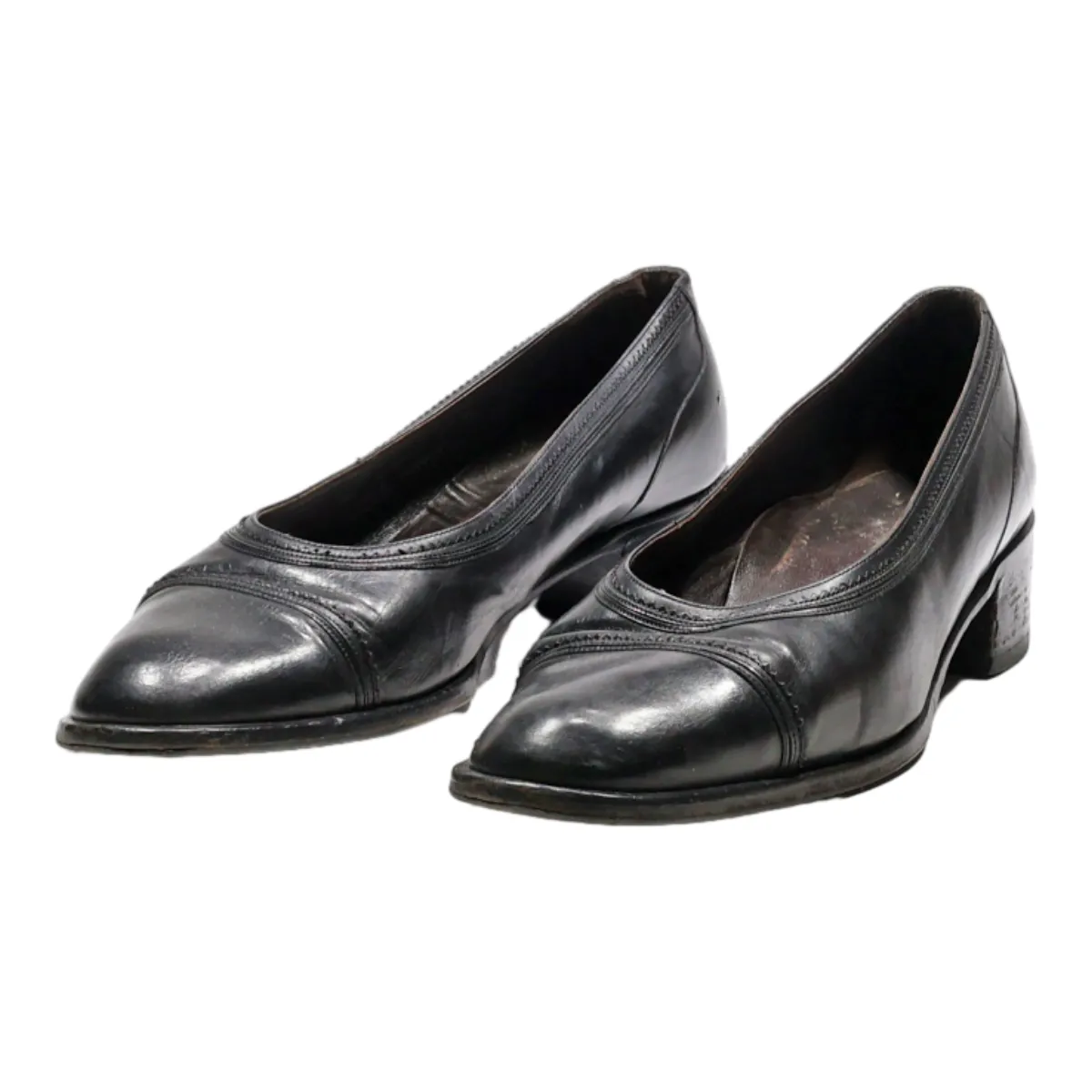 BALLY Ballet Shoes Black Synthetic Womens UK 5.5