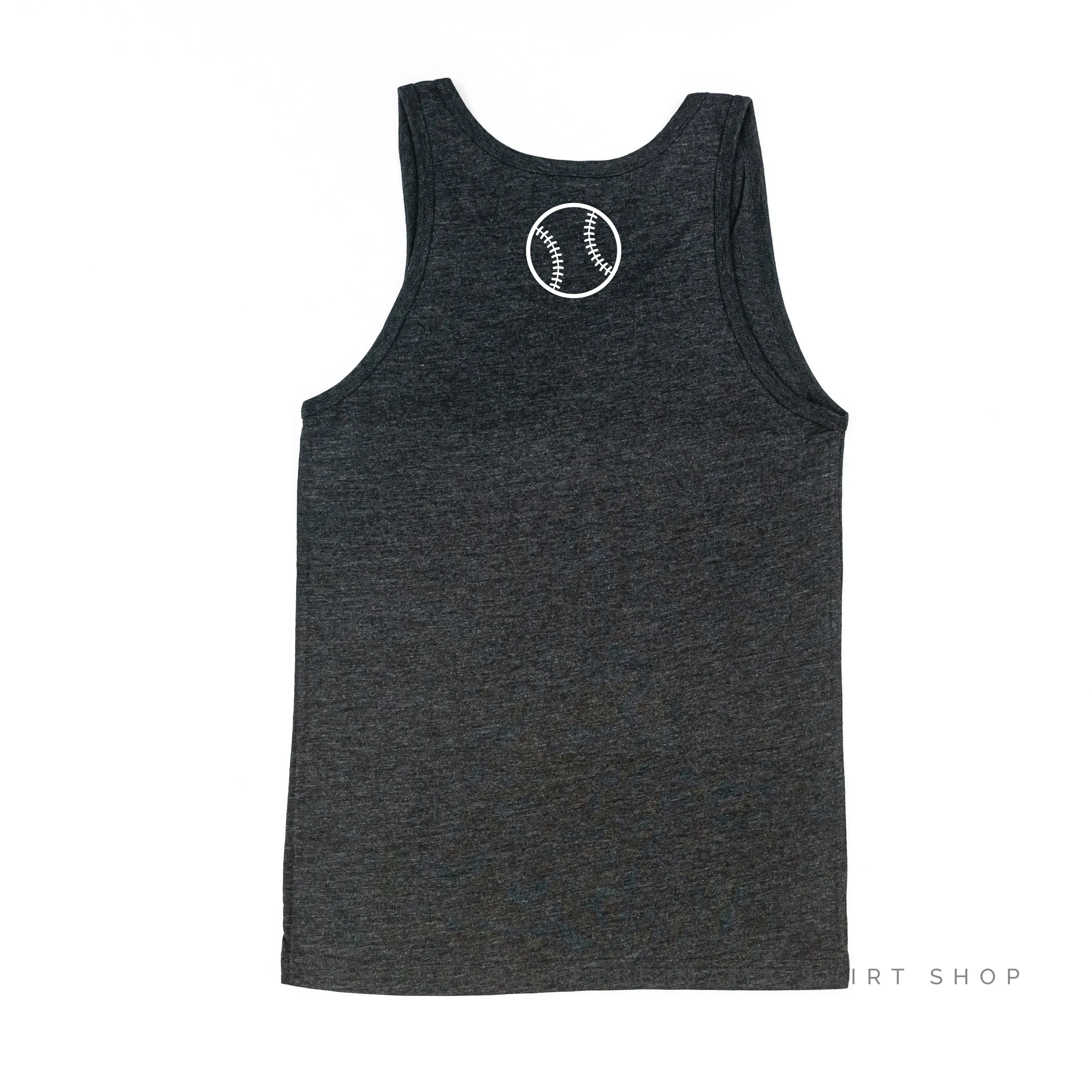 Baseball Mama - Baseball Detail on Back - Unisex Jersey Tank