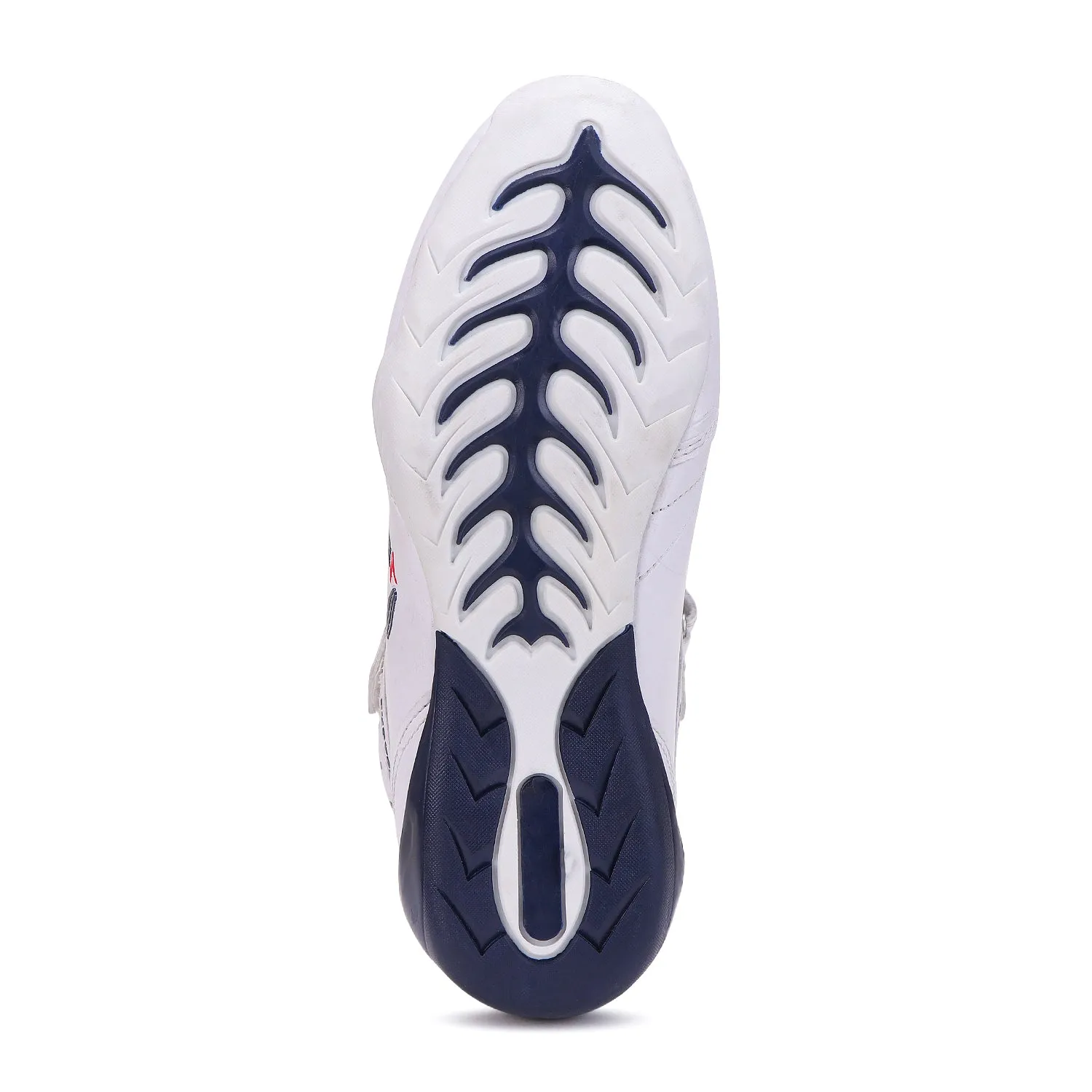 Bersache Lightweight Casual Sneaker Shoes For Men White-9018