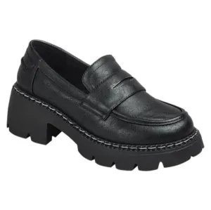 Black Chunky Platform Shoes