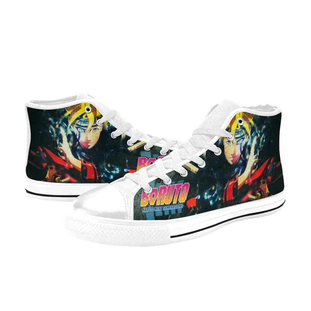 Boruto Naruto Next Generations Shoes High Top Sneakers for Kids and Adults