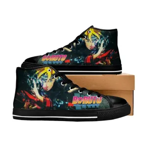 Boruto Naruto Next Generations Shoes High Top Sneakers for Kids and Adults