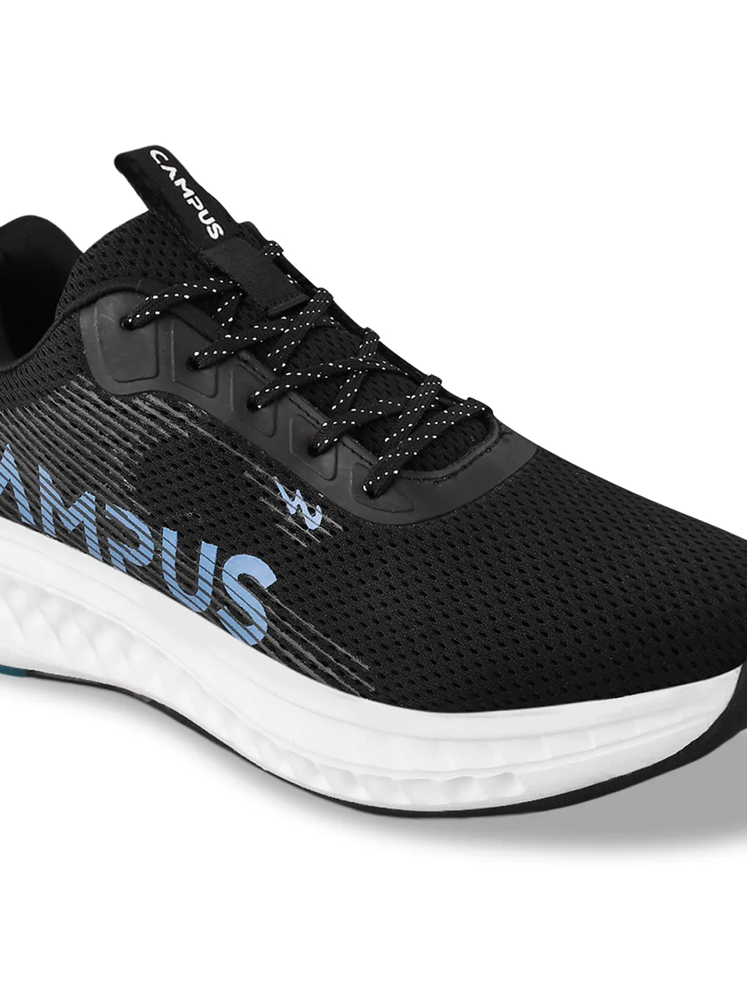 CAMP-SYMBOL Black Men's Running Shoes