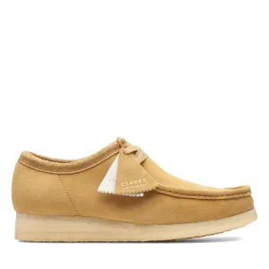 Clarks Originals Wallabee Low Top Men's Oakmoss Yellow Suede 26166241