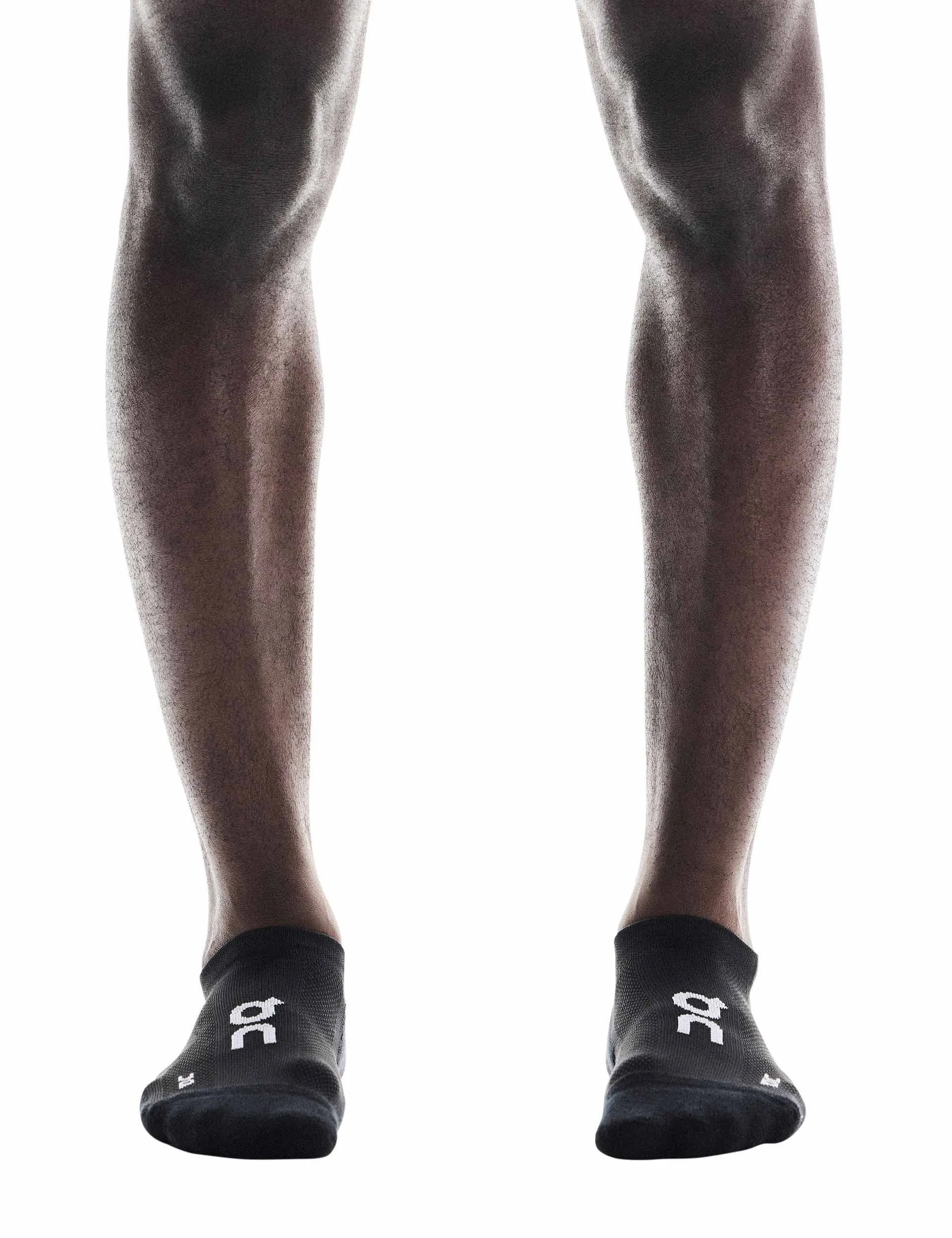 Core Run Sock Low 2P - Black