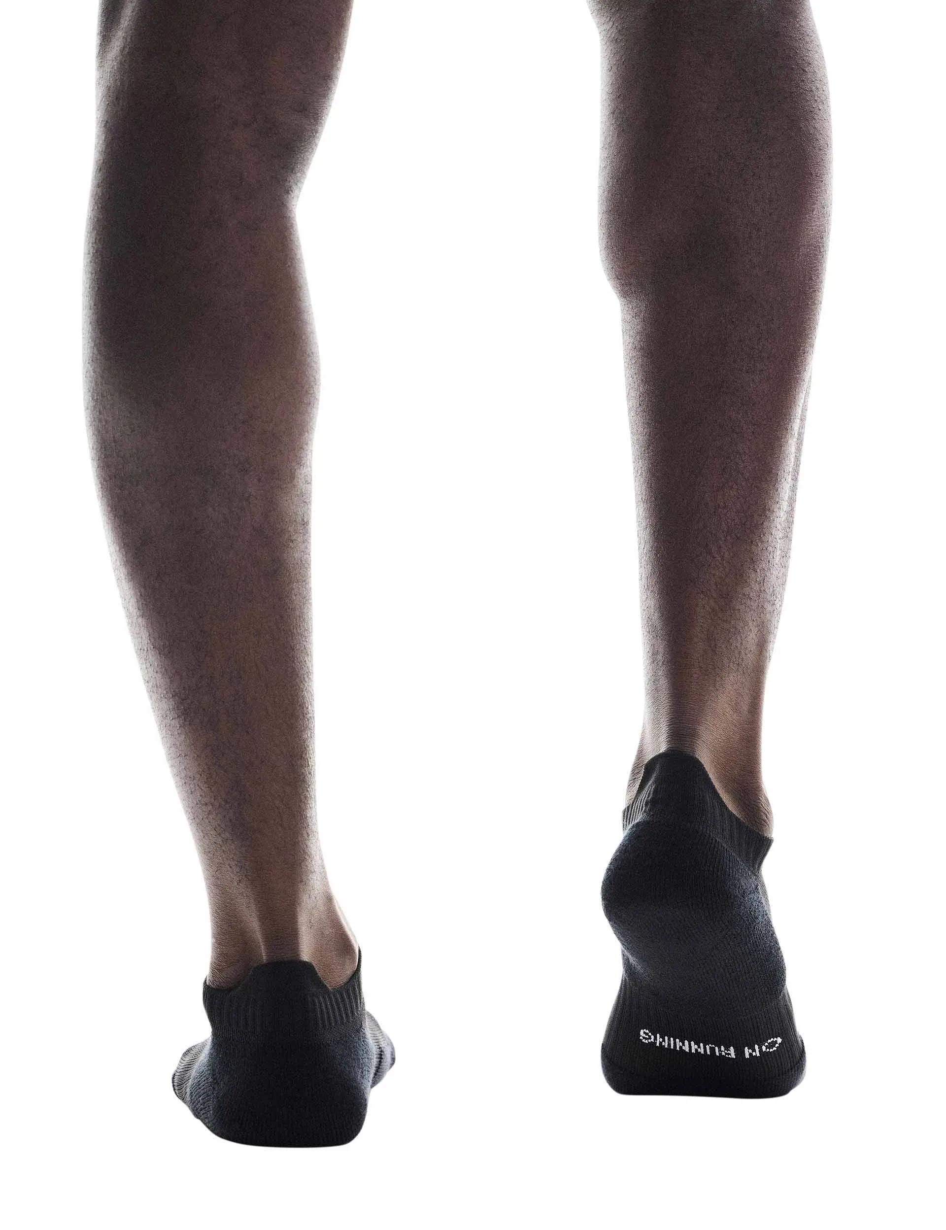 Core Run Sock Low 2P - Black