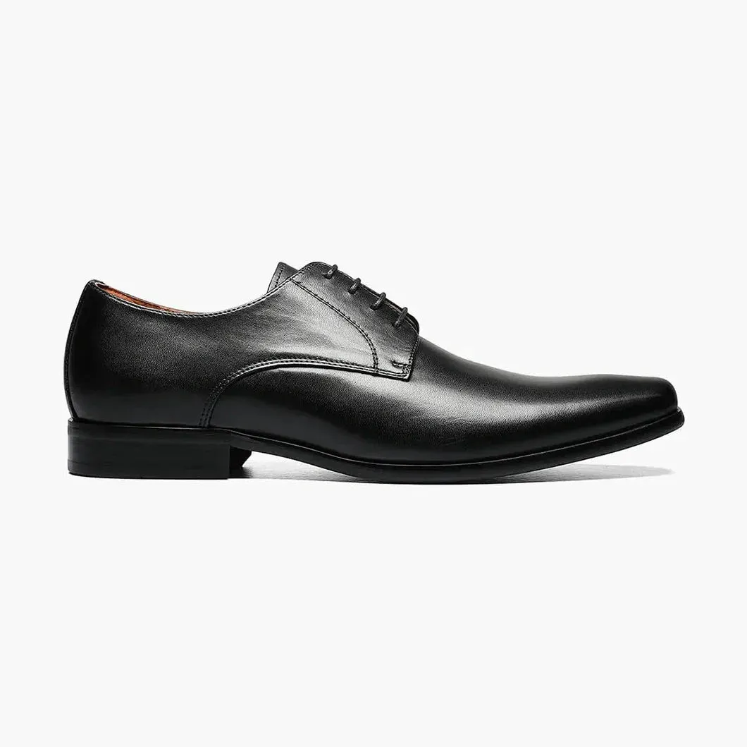 Florsheim Boys Postino Black Lace-up Oxford Leather Dress Shoes