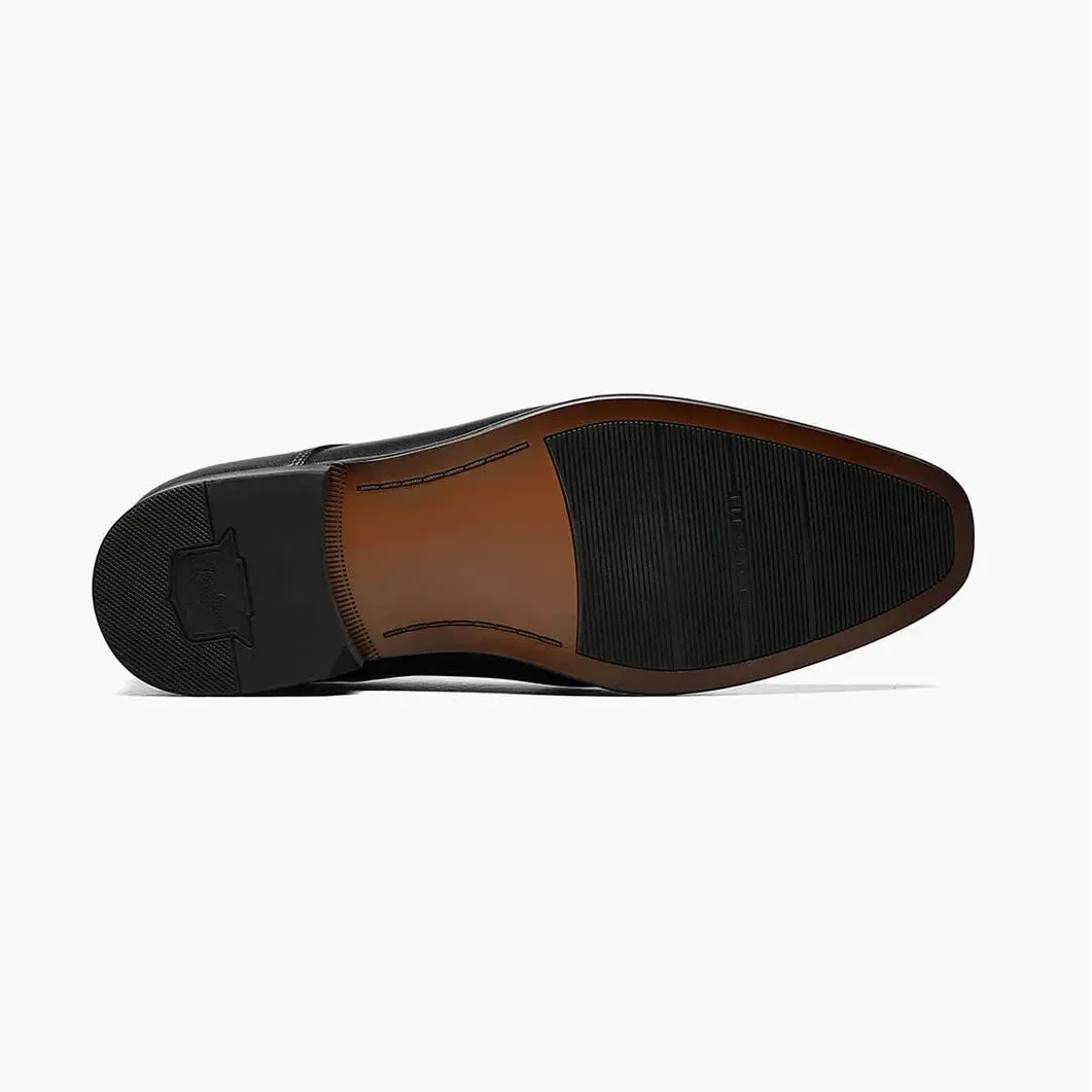 Florsheim Boys Postino Black Lace-up Oxford Leather Dress Shoes