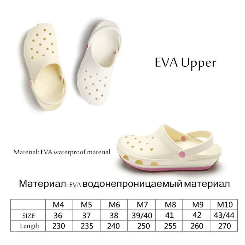 Garden Clogs Waterproof Shoes Women Classic Nursing Clogs Work Medical Sandals