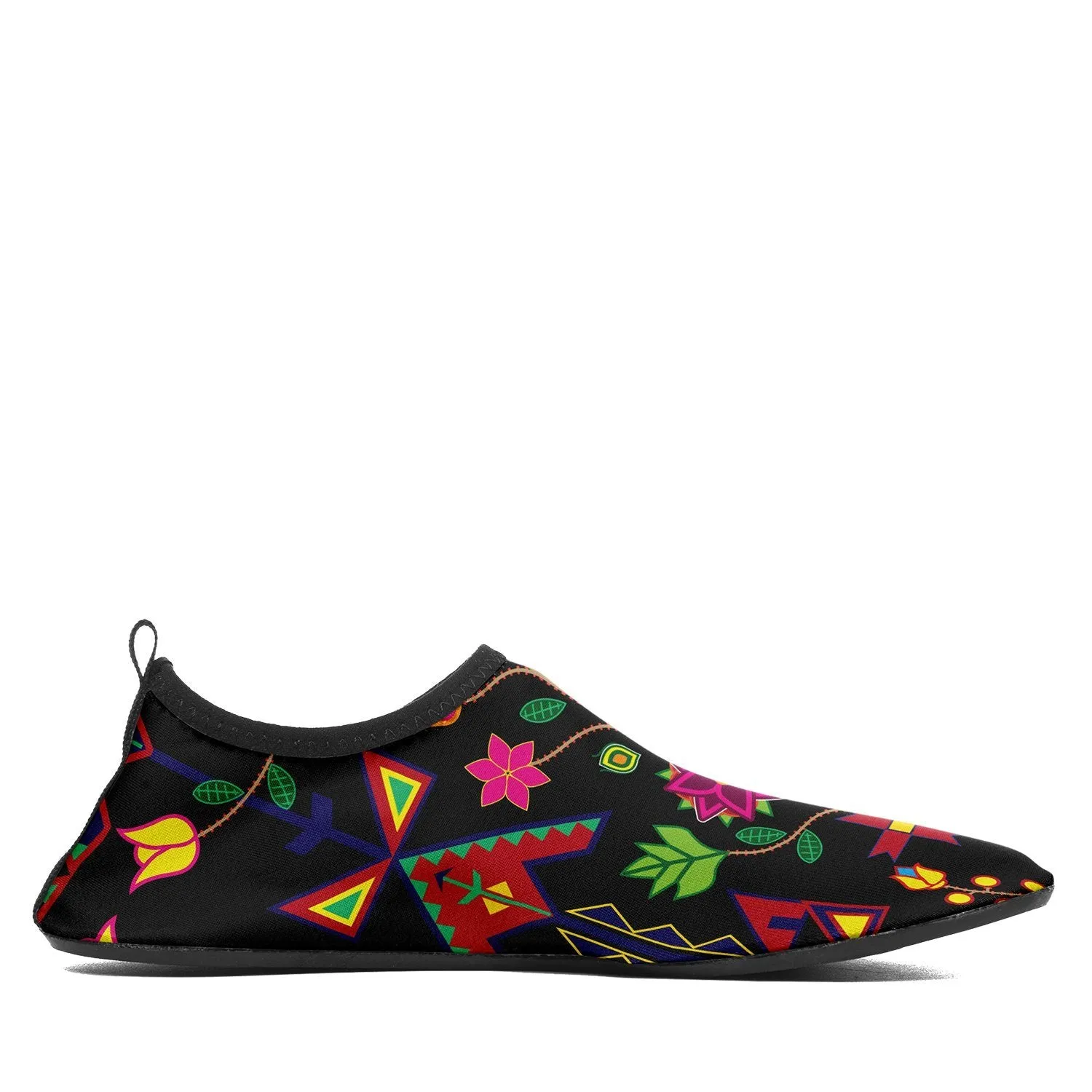 Geometric Floral Spring Sockamoccs