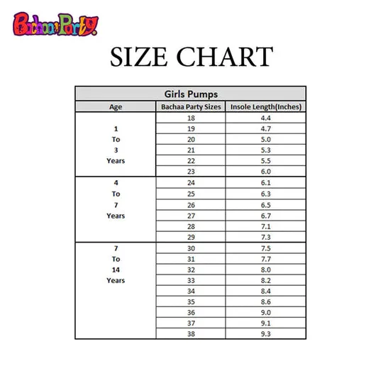 Girls Pumps 11-12-Multi