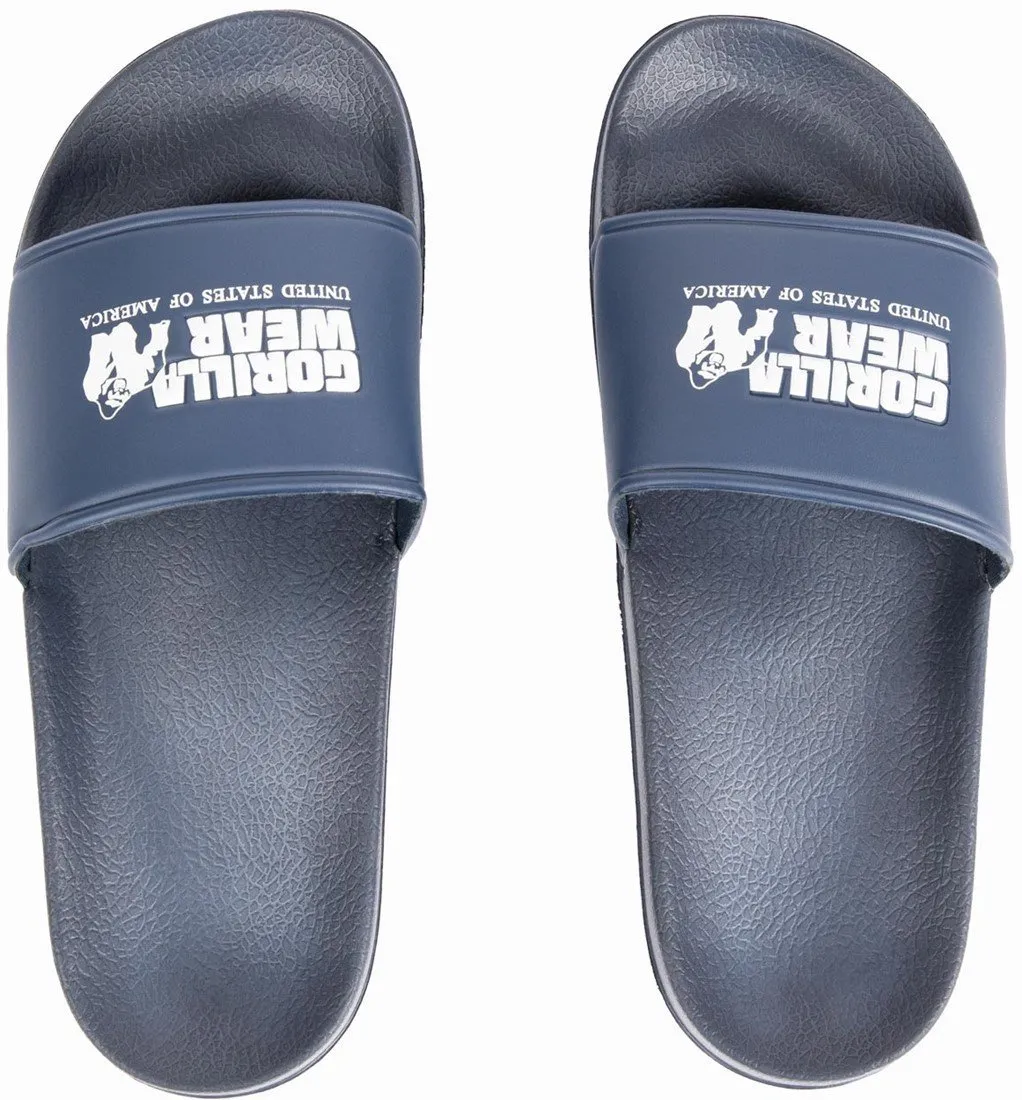 Gorilla Wear Pasco Slides - Navy